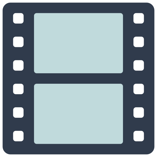 Film strip Generic Flat icon