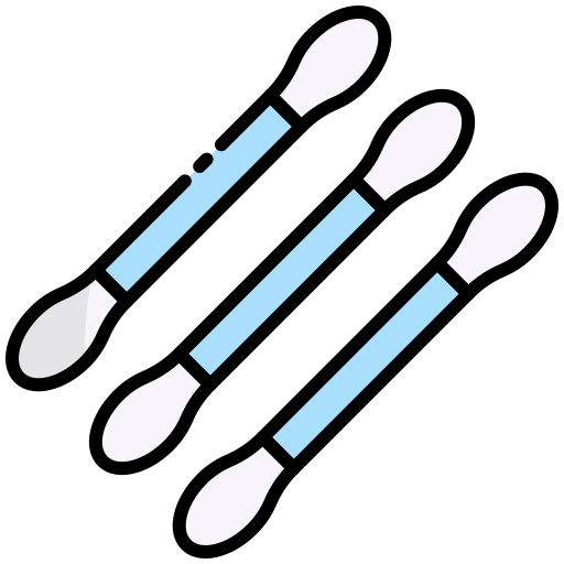 Cotton bud Generic Outline Color icon