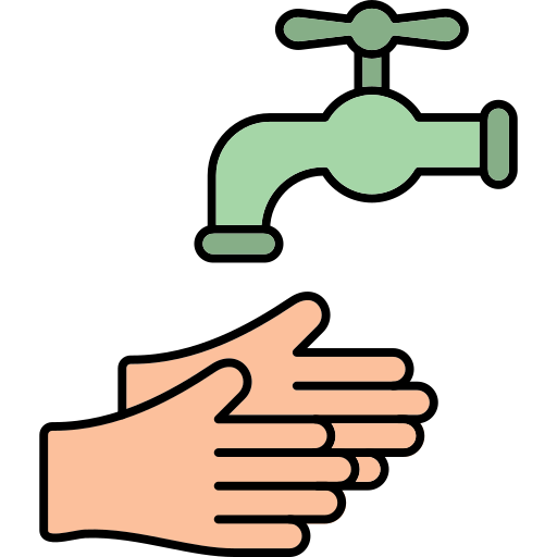 lavaggio delle mani Generic Thin Outline Color icona