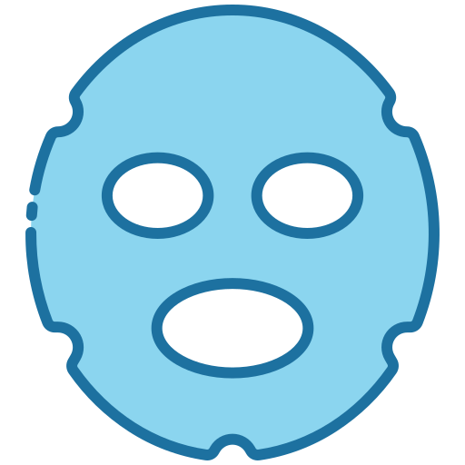 Маска для лица Generic Blue иконка