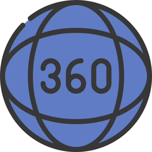 360 video Juicy Fish Soft-fill icon