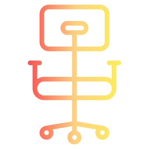 Office chair Generic Gradient icon