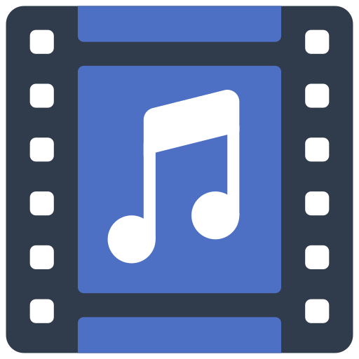 video musical Generic Flat icono