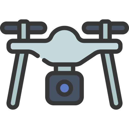 camera-drone Juicy Fish Soft-fill icoon