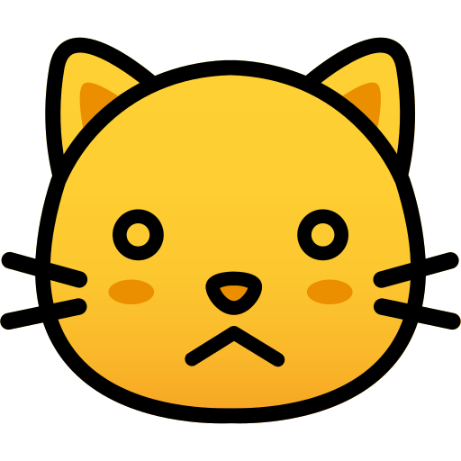 Морда кошки Generic Lineal Color Gradient иконка
