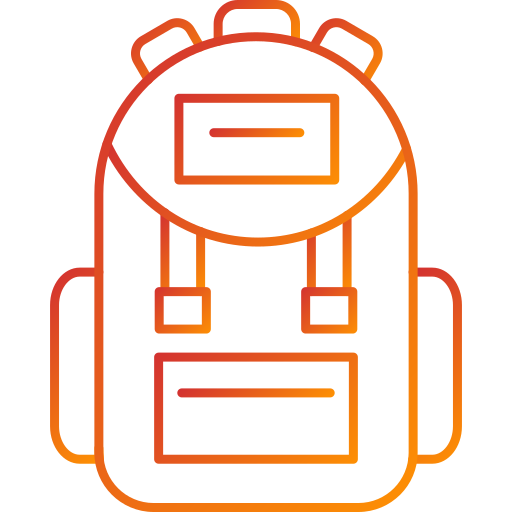Bagpack Generic Gradient icon