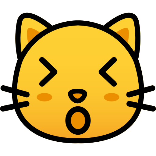 Морда кошки Generic Lineal Color Gradient иконка