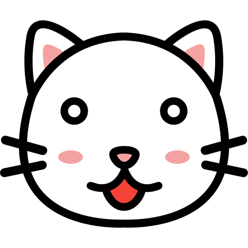 Морда кошки Generic Outline Color иконка