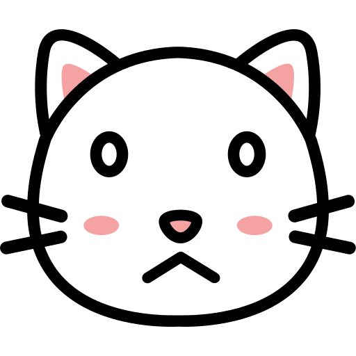 猫顔 Generic Outline Color icon