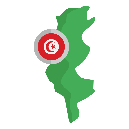 tunísia Generic Flat Ícone