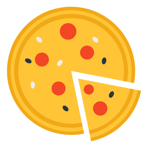 pizza Generic Flat ikona