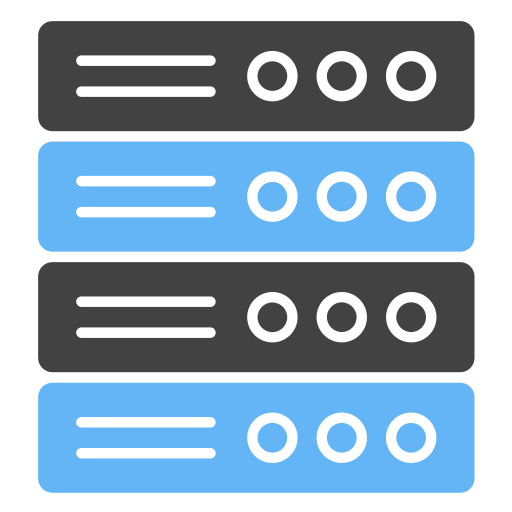 server Generic Blue icona