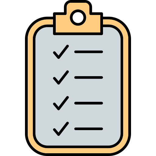 checkliste Generic Outline Color icon