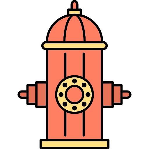 hydrant Generic Outline Color ikona