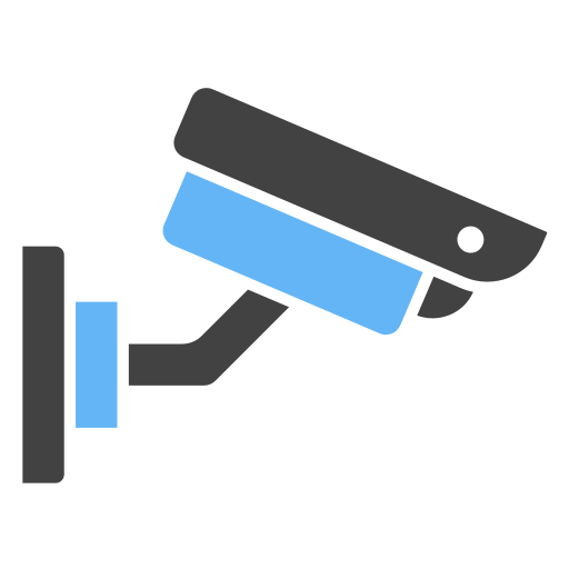 보안 카메라 Generic Blue icon