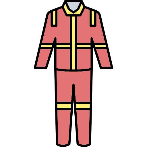 消防士の制服 Generic Outline Color icon