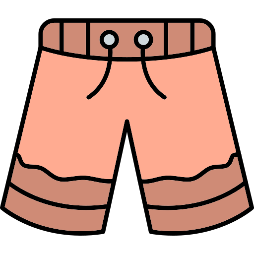 shorts Generic Outline Color Ícone