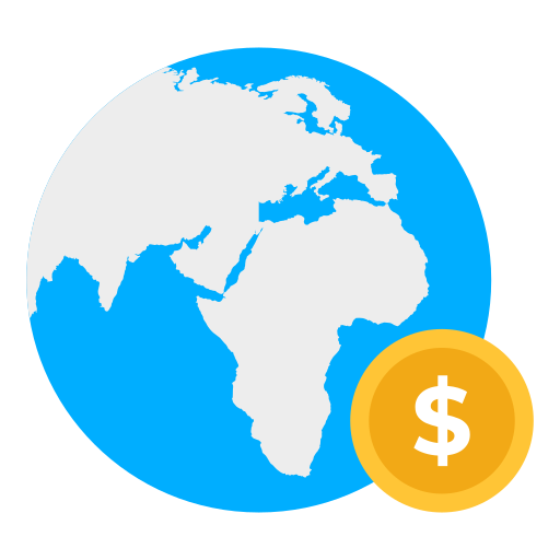 globales bankgeschäft Generic Flat icon