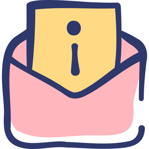 e-mail Basic Hand Drawn Lineal Color icon