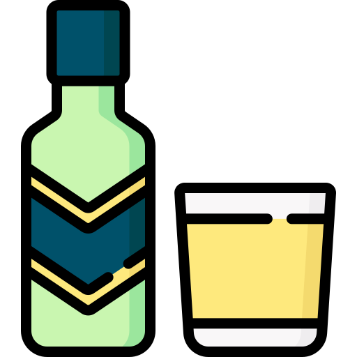 de l'alcool Special Lineal color Icône
