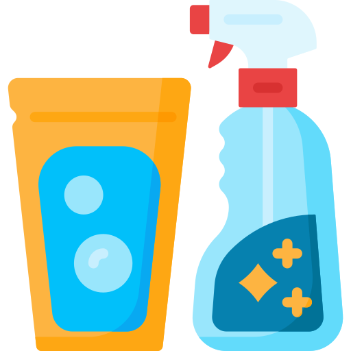 Cleaning products Special Flat icon