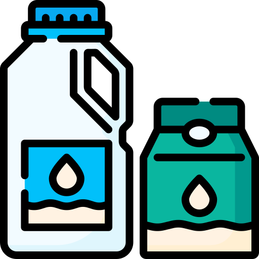 Бутылка молока Special Lineal color иконка