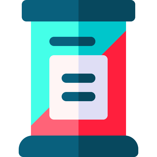 Rollup Basic Rounded Flat icon