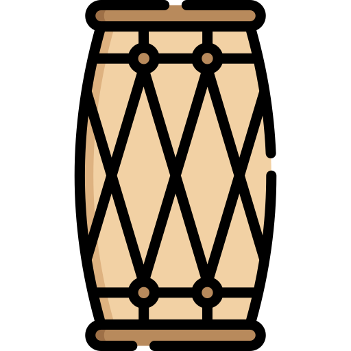 tambor Special Lineal color icono