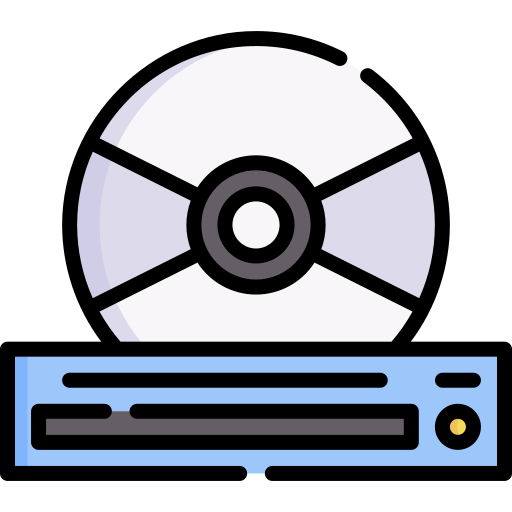 odtwarzacz cd Special Lineal color ikona