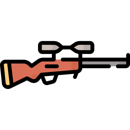 Sniper rifle Special Lineal color icon