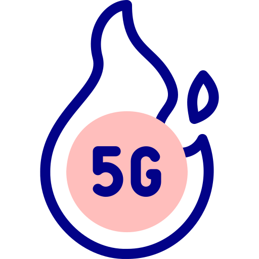5g Detailed Mixed Lineal color ikona