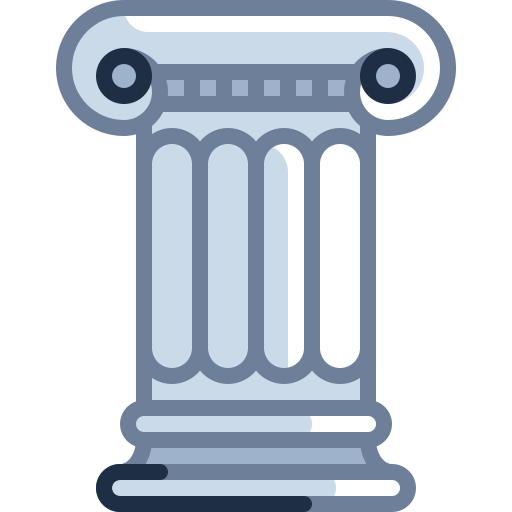columna Special Meteor Lineal color icono