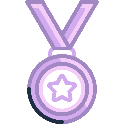 メダル Special Meteor Lineal color icon
