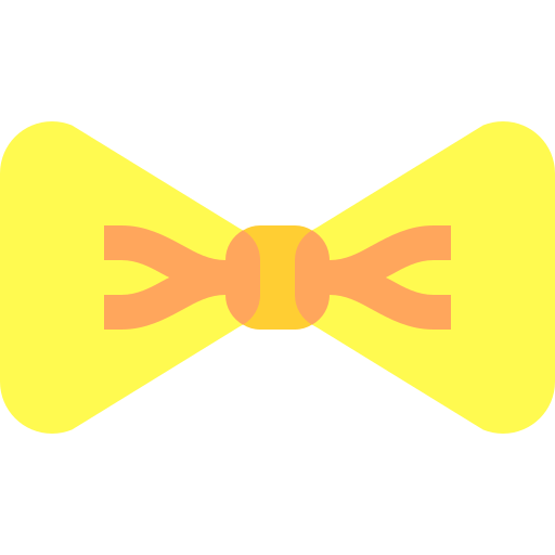 Галстук-бабочка Basic Sheer Flat иконка