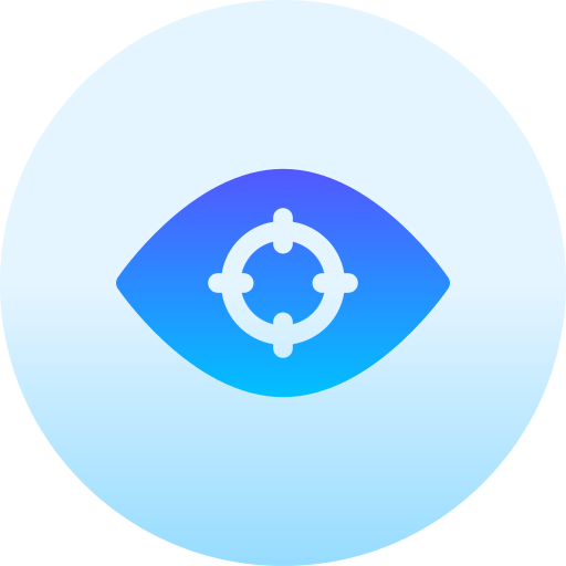ヴィジョン Basic Gradient Circular icon