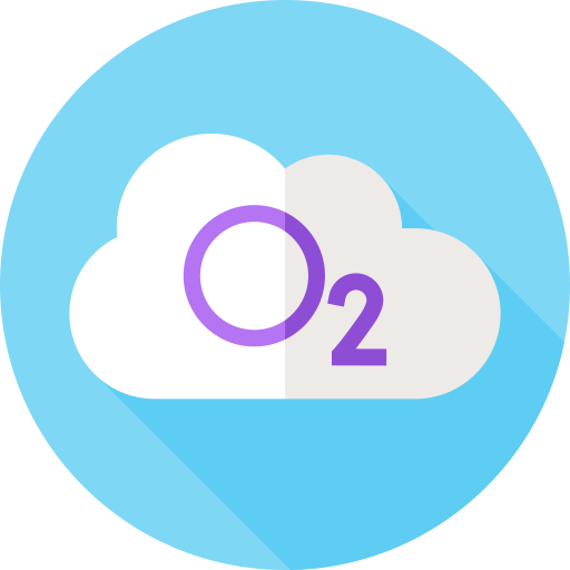 o2 Flat Circular Flat icon