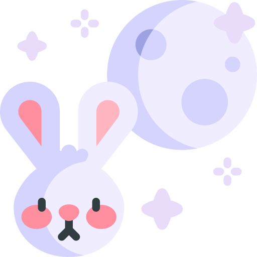 Rabbit Kawaii Flat icon