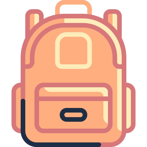 Backpack Special Meteor Lineal color icon