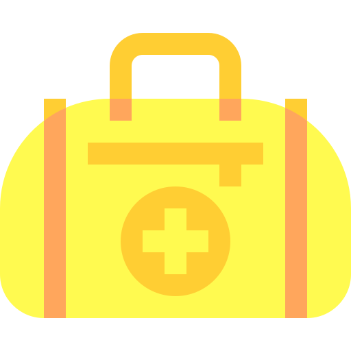 kit de primeros auxilios Basic Sheer Flat icono