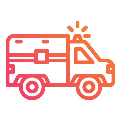 救急車 Mangsaabguru Lineal Gradient icon