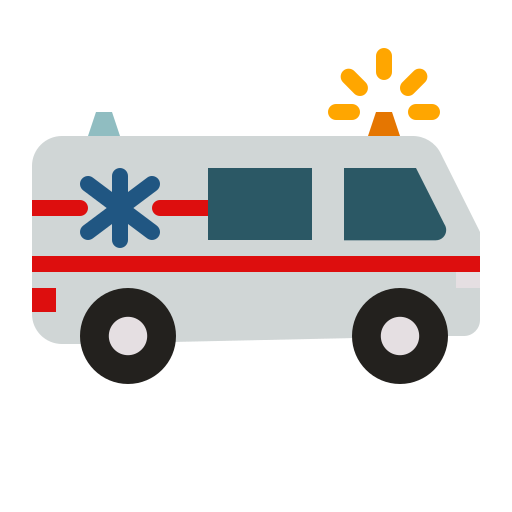 ambulancia Mangsaabguru Flat icono