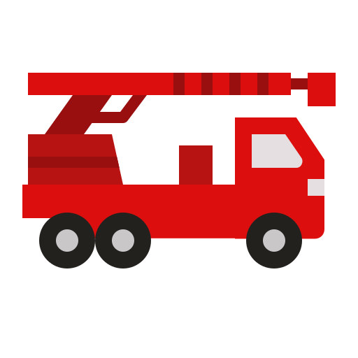 Fire truck Mangsaabguru Flat icon