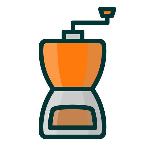 kaffeemühle Mangsaabguru Lineal Color icon
