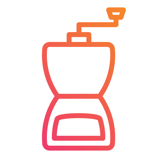 Coffee grinder Mangsaabguru Lineal Gradient icon
