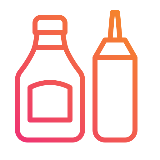 saus fles Mangsaabguru Lineal Gradient icoon