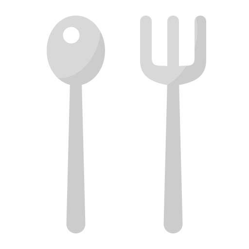 cuchara y tenedor Mangsaabguru Flat icono