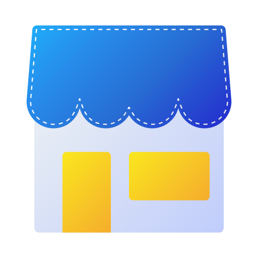 店頭 Generic Flat Gradient icon