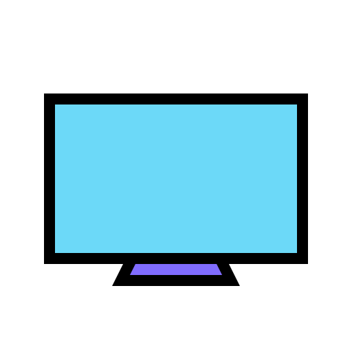 tv Generic Outline Color icoon