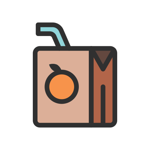 ジュースボックス Generic Outline Color icon
