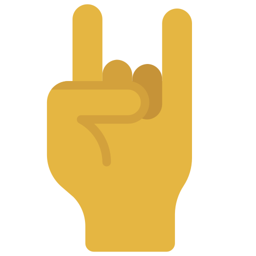Rock and roll Generic Flat icon